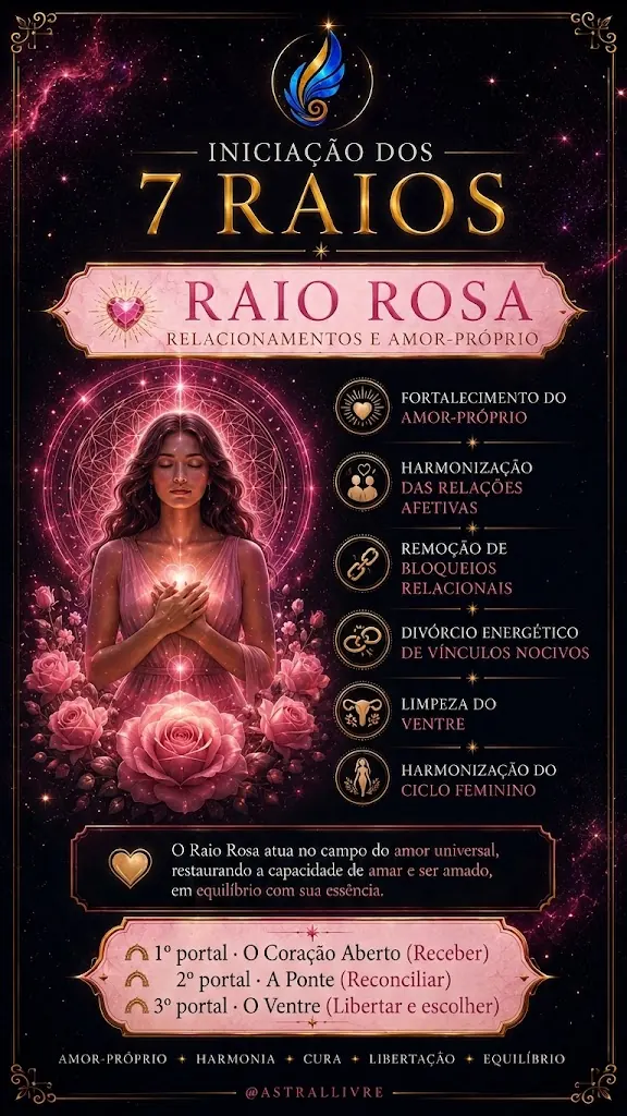 Iniciação do Raio Rosa